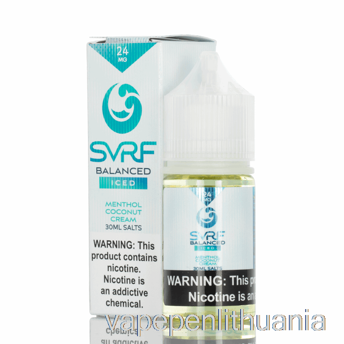 Ledinis Subalansuotas - Svrf Salts E-liquid - 30ml 48mg Vape Skystis